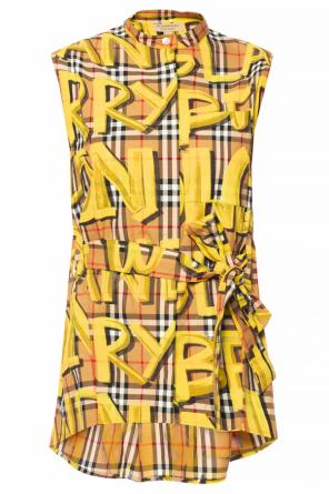 Top with a printed logo, zdjęcie 1 Top with a printed logo od Burberry
